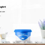 Free Yogurt Mockup PSD Template