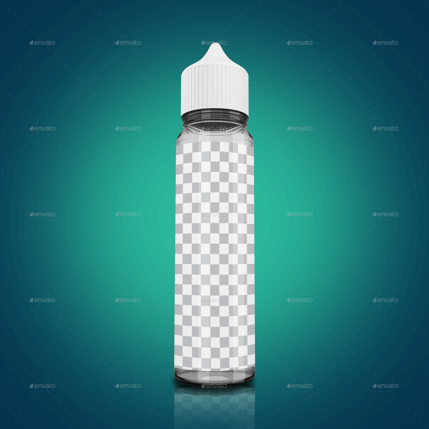 30ml Vape Bottle 3D Mockup