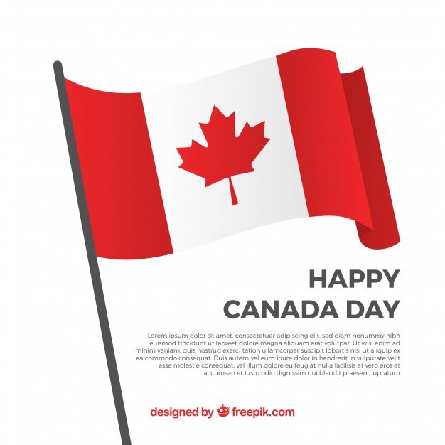 Canada Happy Day Flag