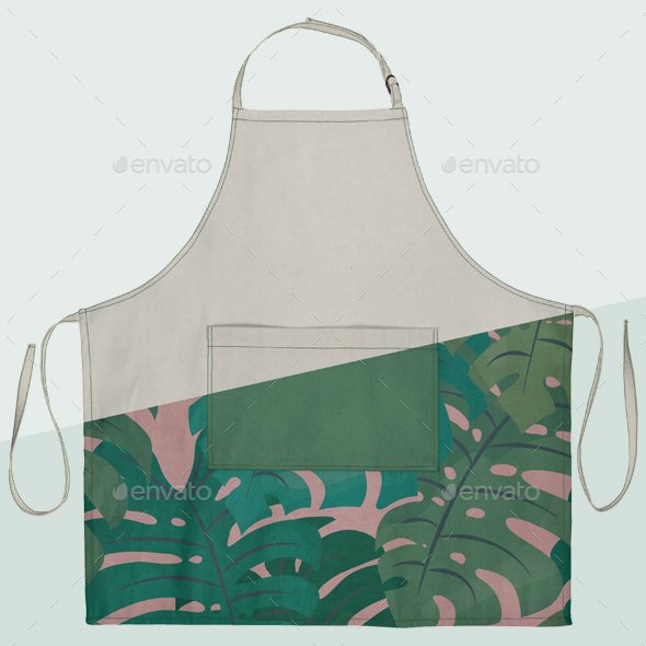 Canvas Apron Mockup