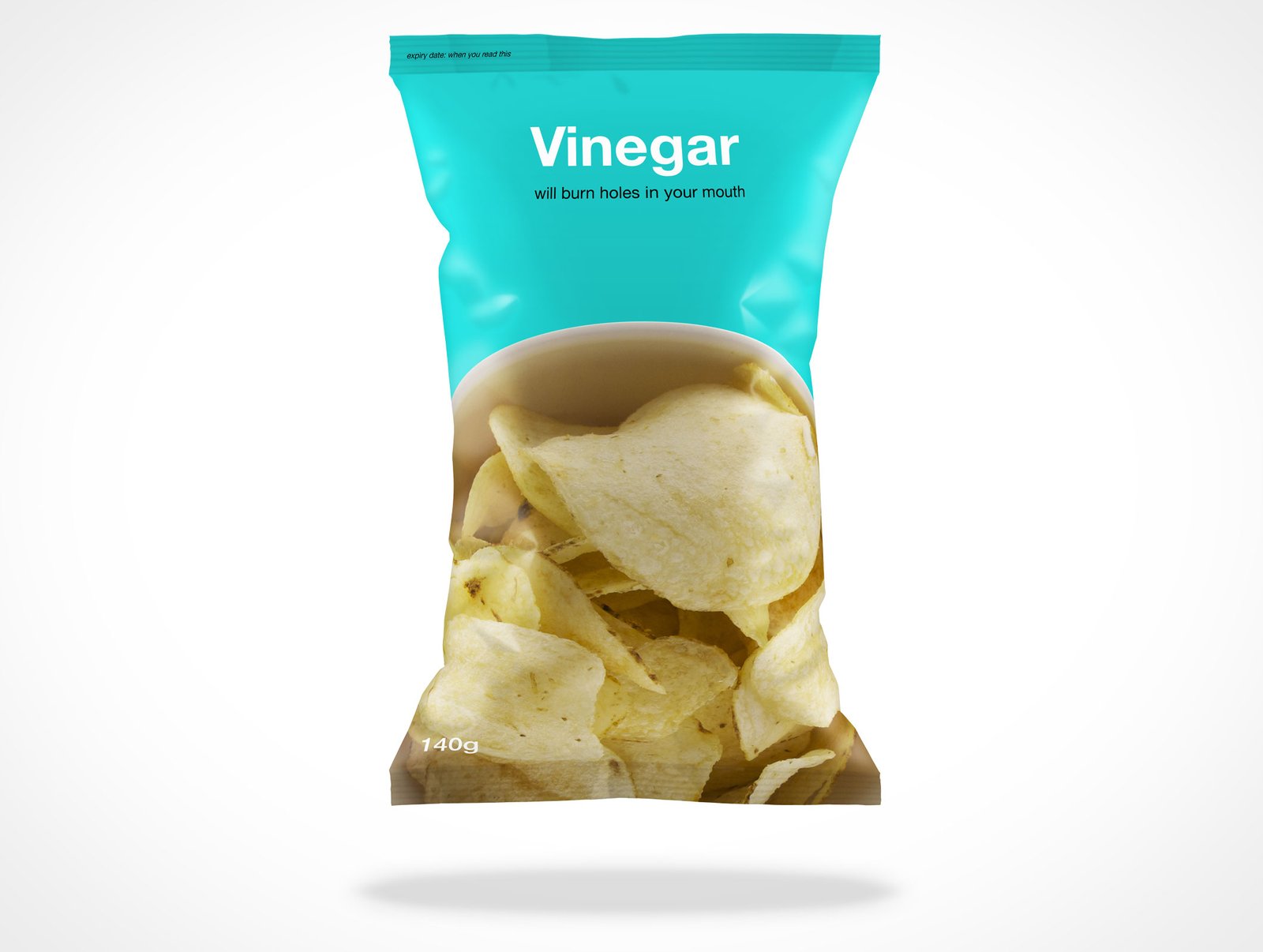 Chips Pouch PSD Design template
