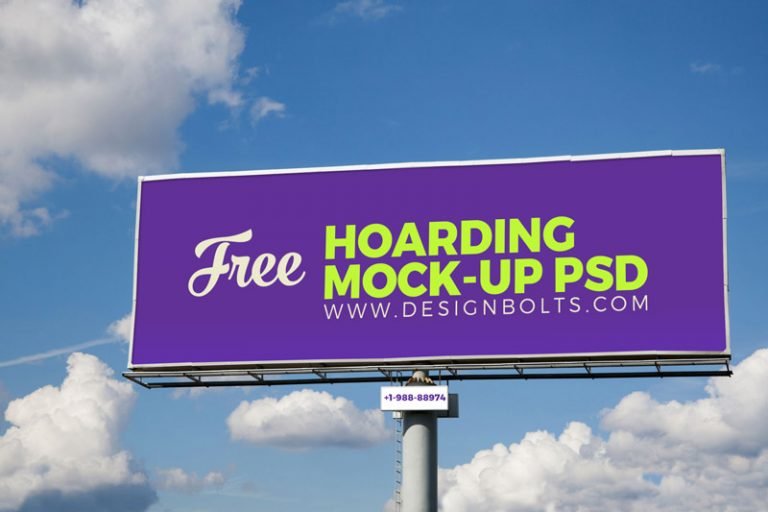 Clean Billboard Customizable PSD Design Template