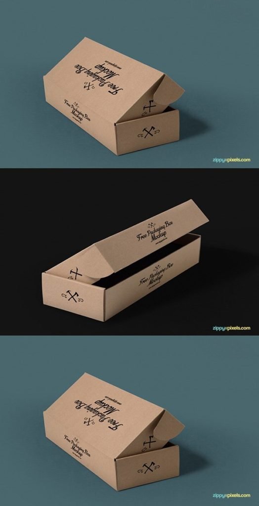 Download 32+ Creative Box Mockup Free PSD Pacakging Templates