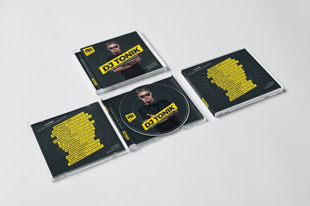 DJ Mix / Album CD / Digital Cover Artwork