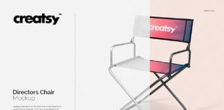 Directors Chair Mockup