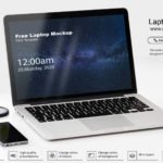 Free Laptop Mockup PSD Template