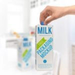 Free Milk Carton Mockup PSD Packaging Mockup: