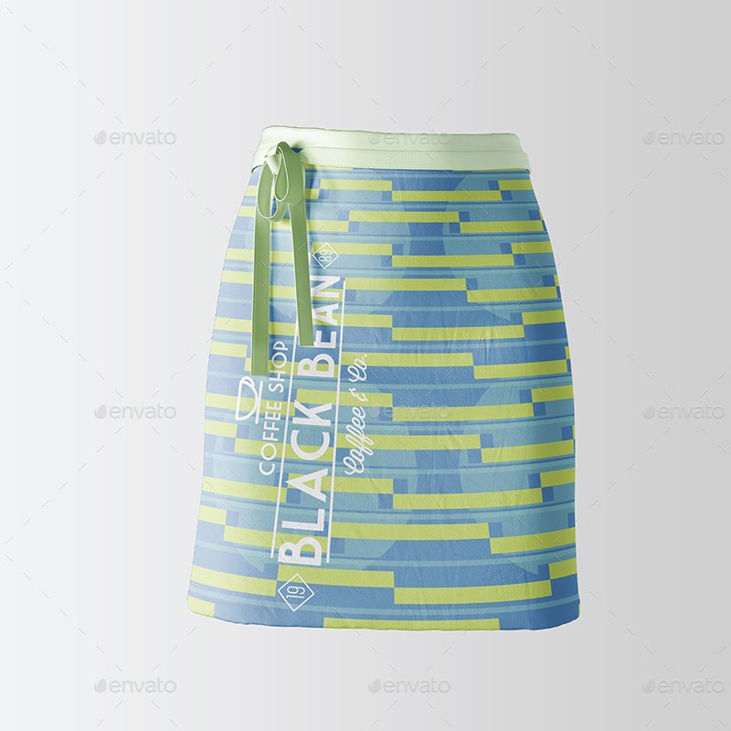 Half Waist Apron Mockup-06