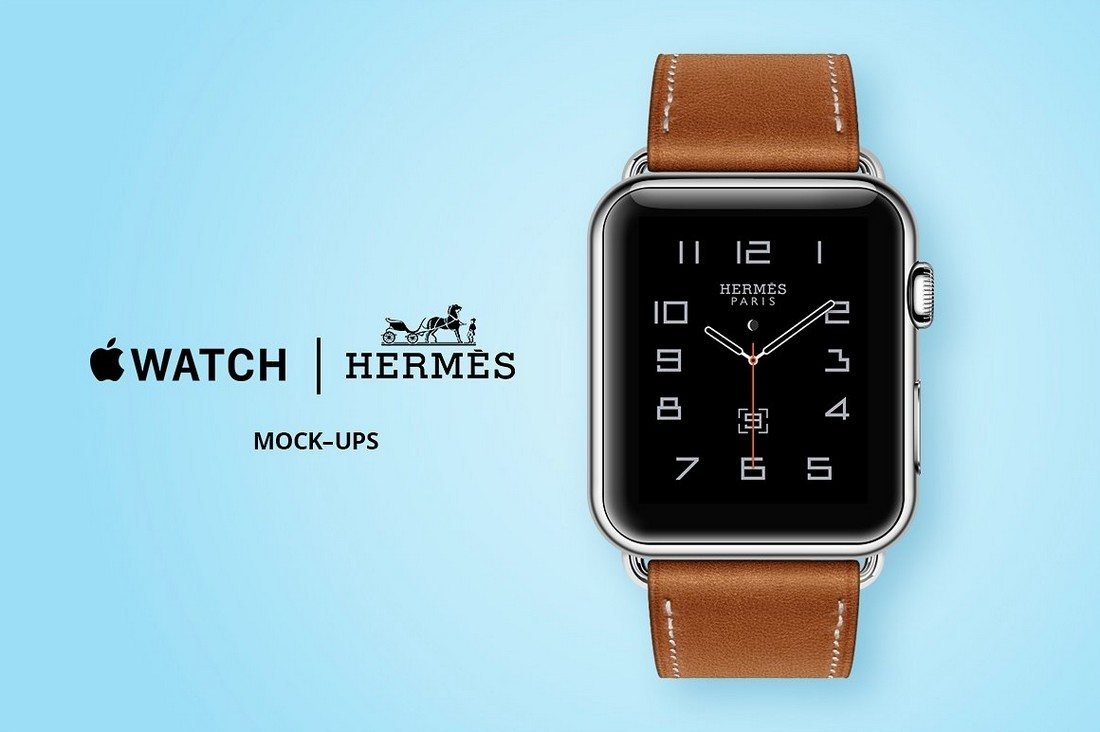 Leather Belt Watch Customizable Design Template