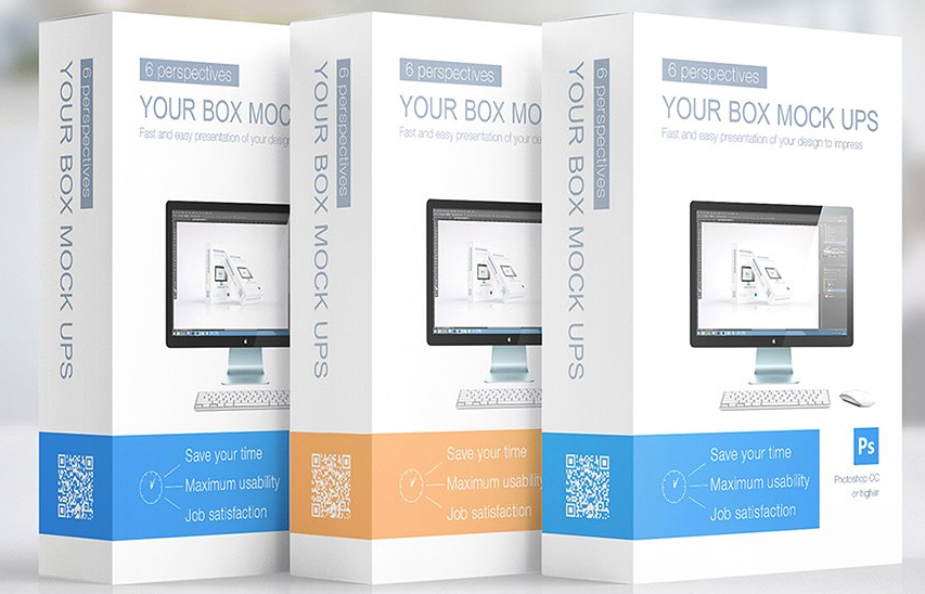 Multi-purpose box Mockup: