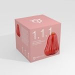 Pink Color Square Product Box Mockup