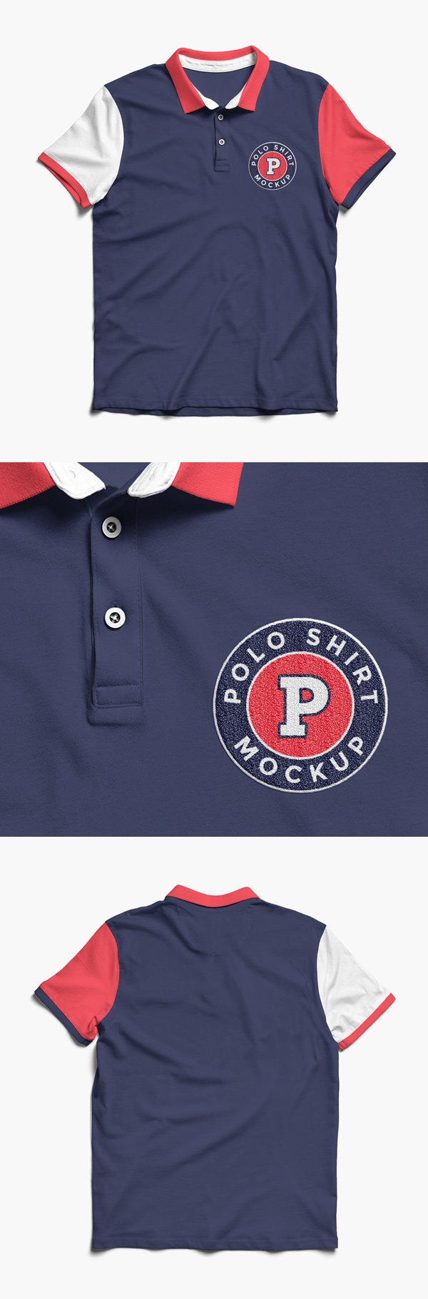Polo Shirt PSD Template: