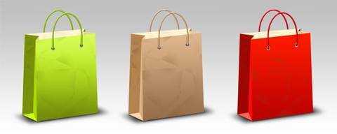 Shopping Bag Mockup Set