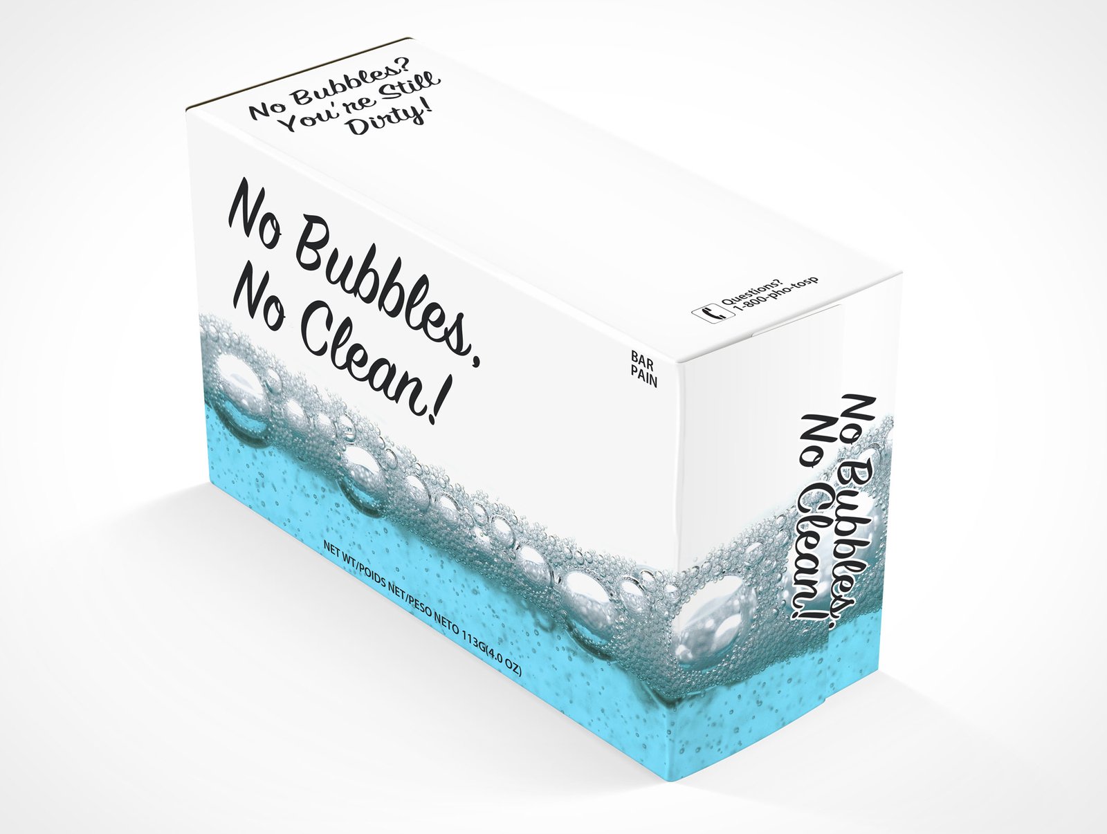 Soap Packaging Box Mockup: