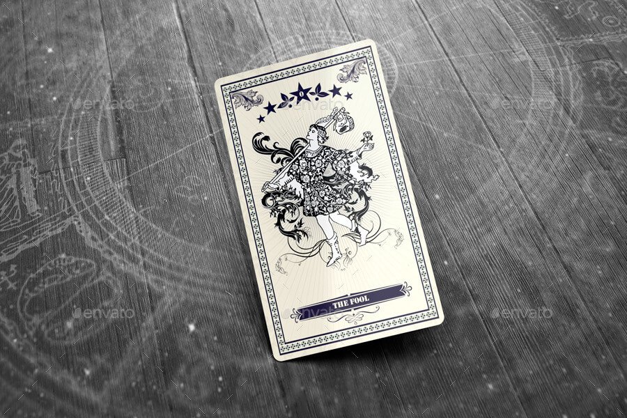Tarot Card Mockup 1