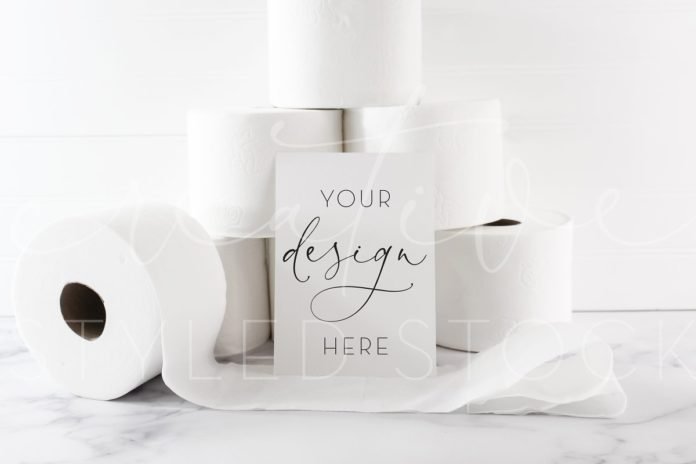 Download 15+ Free Creative Toilet Paper Mockup PSD Templates