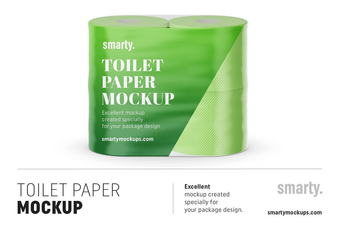 15 Free Creative Toilet Paper Mockup Psd Templates