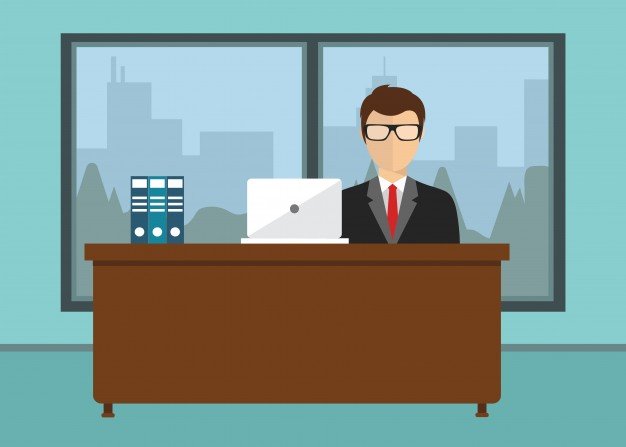 Ultra Realistic Cartoon style Desk Vector Format