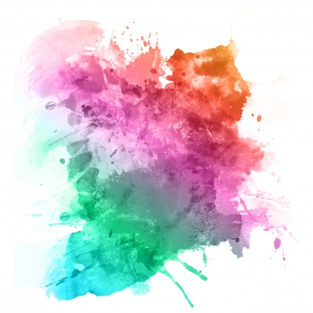 Watercolor Pattern Background 