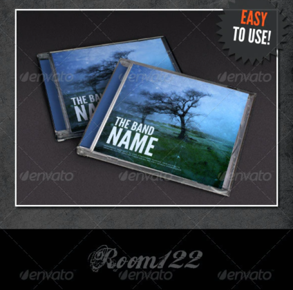 25+ Stunning Album Cover Mockup Free PSD Templates