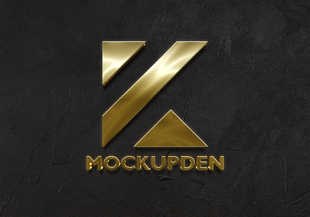 Free 3D Logo Mockup Template