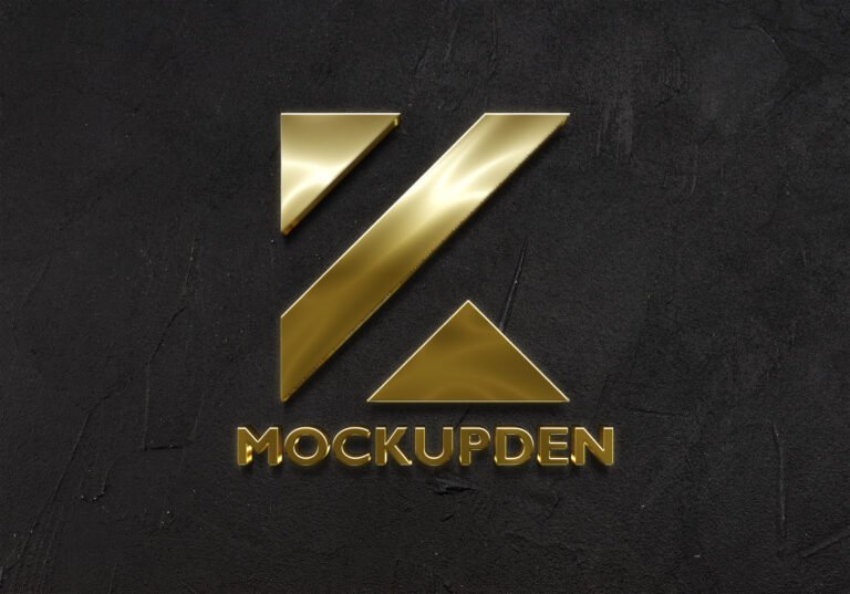 3D Logo Mockups Template