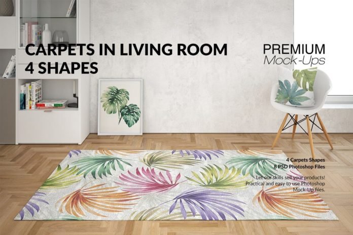 17+ Stunning Free Carpet Mockup PSD Templates - Mockup Den