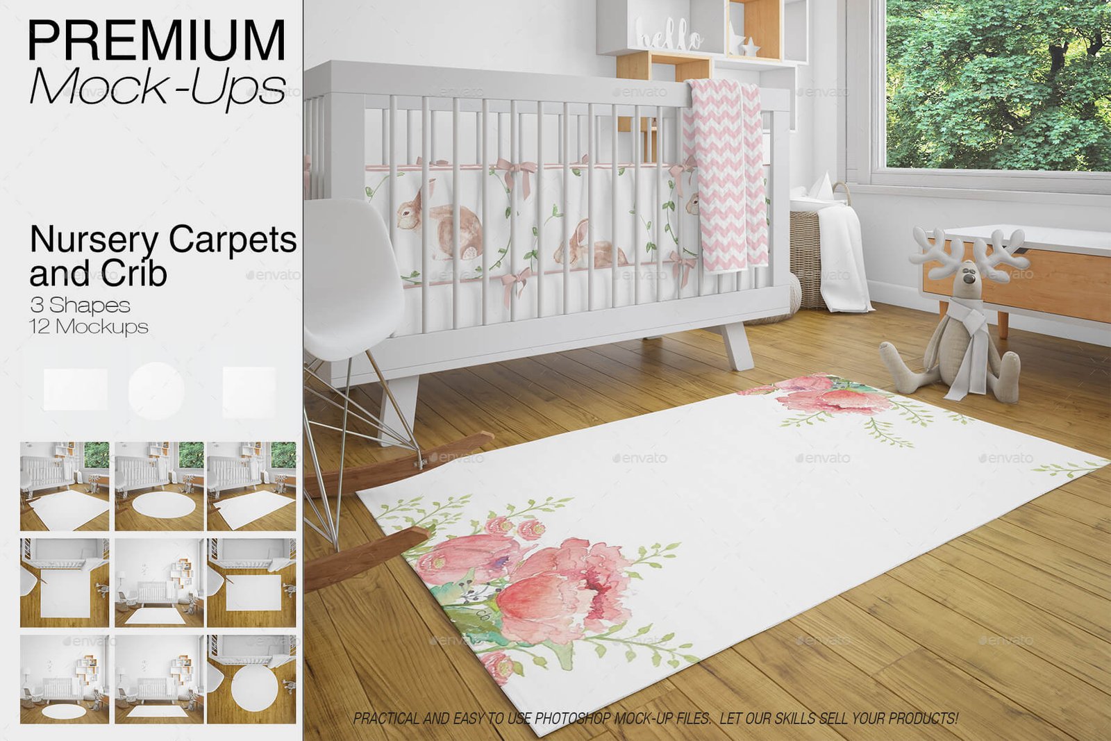 Download 17+ Stunning Free Carpet Mockup PSD Templates - Mockup Den