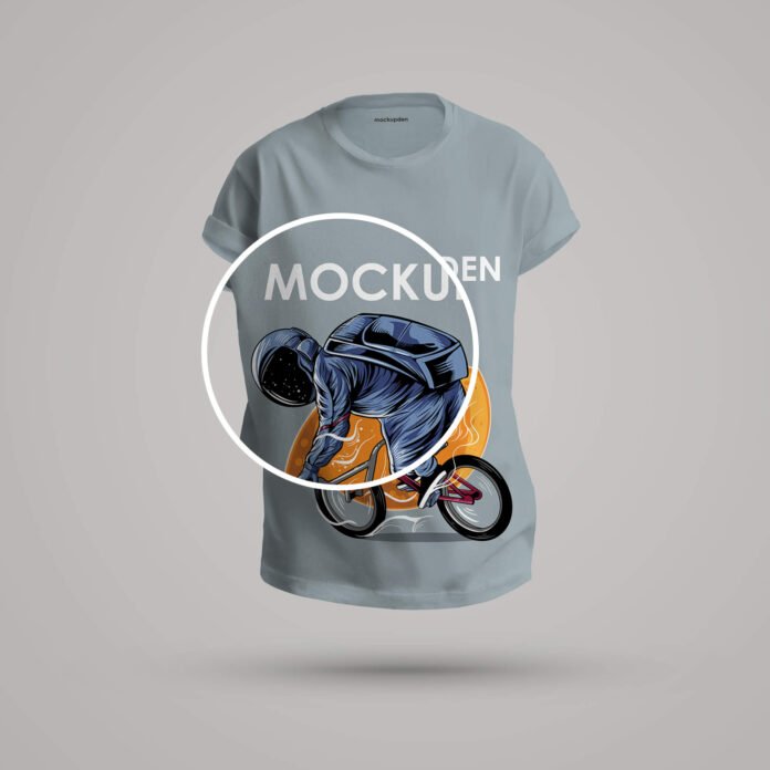 Download Free T Shirt 3D Mockup PSD Template - Mockup Den