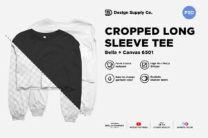 27+ Stunning Free Crop Top Mockup |New Designer PSD Templates