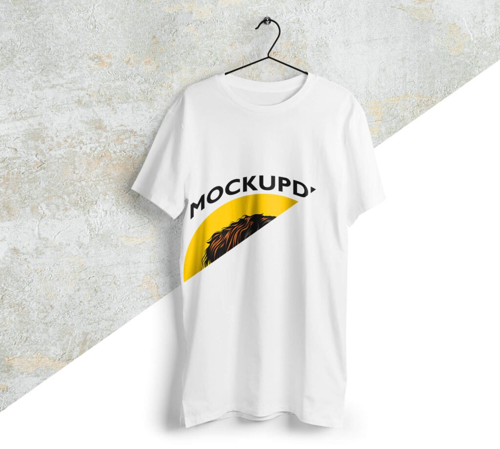 Editable Free Long Shirt Mockup PSD Template