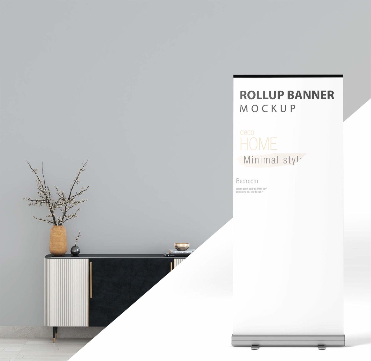 Roll Up Mockup | 25+ Free Creative Corporate, Business Banners