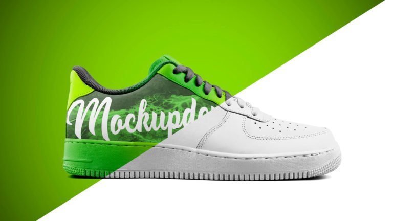 Download Free Sneakers Mockup PSD Template - Mockup Den