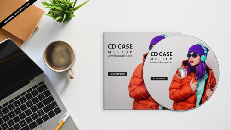 Free Cd Case Mockup PSD Template