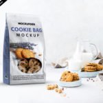 Free Cookie Bag Mockup PSD Template