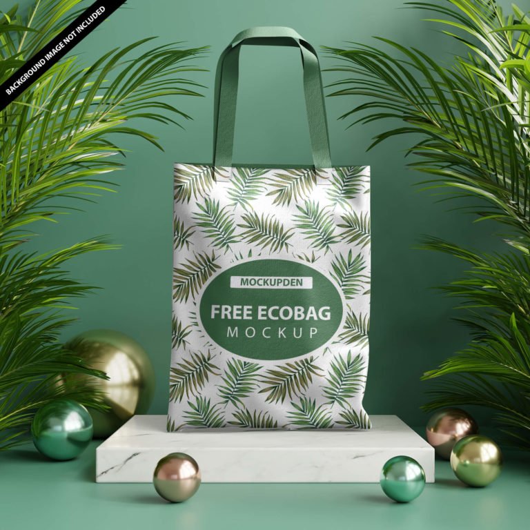 Free Eco Bag Mockup PSD Template