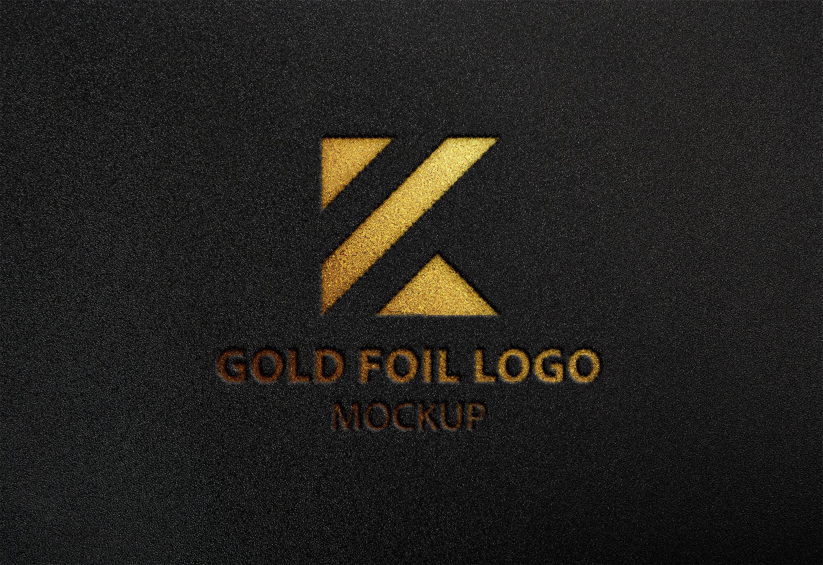Free Gold Foil Logo Mockup Vol 2 PSD Template - Mockup Den