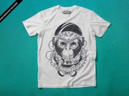 Free Mens T Shirt Mockup PSD Template