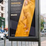 Free Roadside Banner Mockup PSD Template 1
