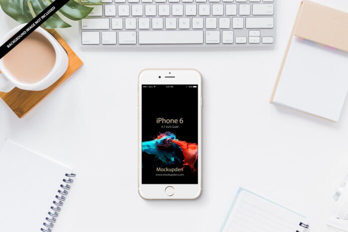 Download Free iPhone 6 mockup PSD Template - Mockup Den