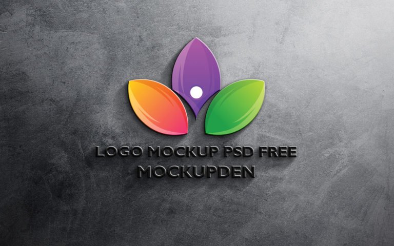Logo Mockup PSD Free Template