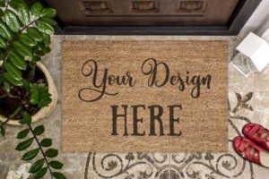 Download 11+ Best Free Stylish Doormat Mockup PSD Templates