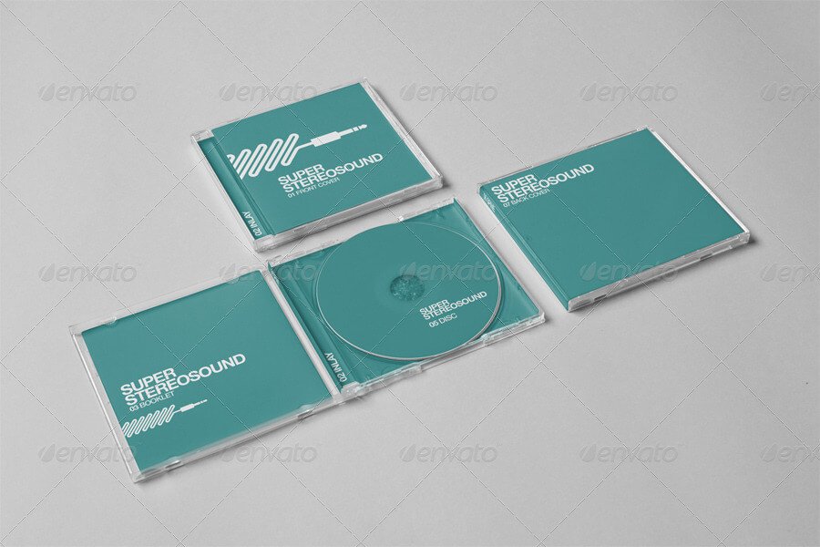 Realistic CD Jewel Case Mock-Up (1)