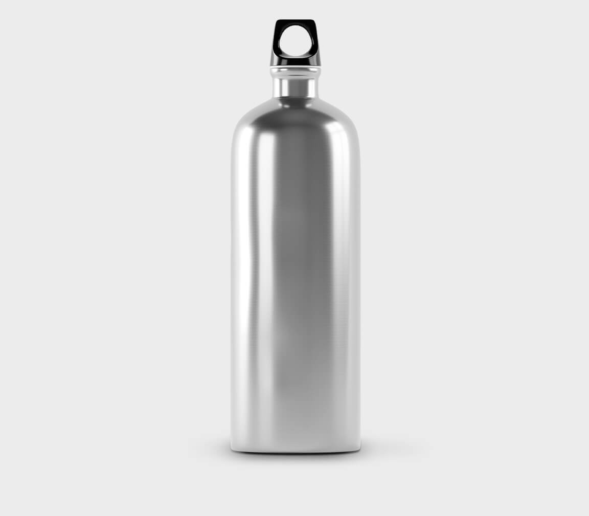 Download 9+ Attractive Vacuum Steel Bottle Mockup PSD Template