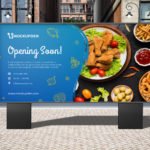 Horizontal Banner Mockup PSD Free Template
