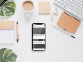 Free Youtube Mockup Mobile PSD Template