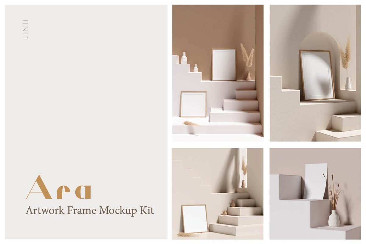 Ara Artwork Frame Mock-up Kit