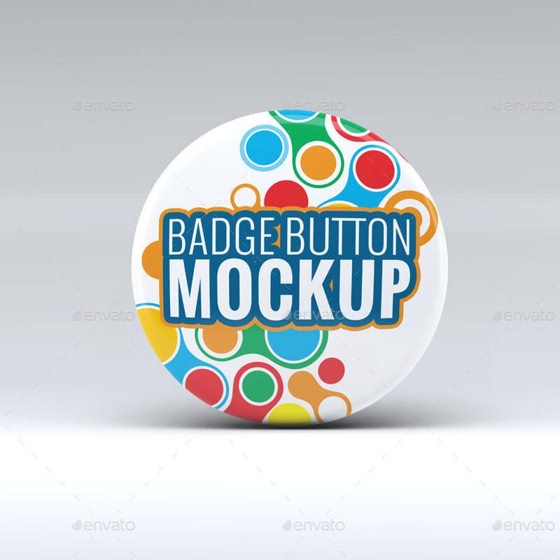 Badge Button Mock-Up