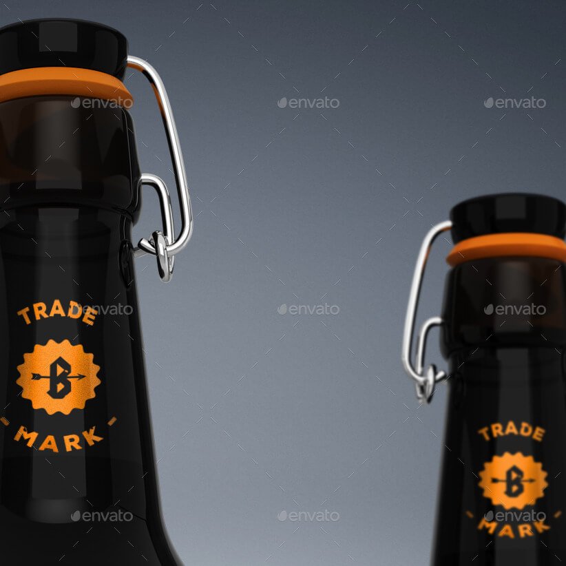 Beer Bottle Packaging Mock-Ups Vol.1 (1)