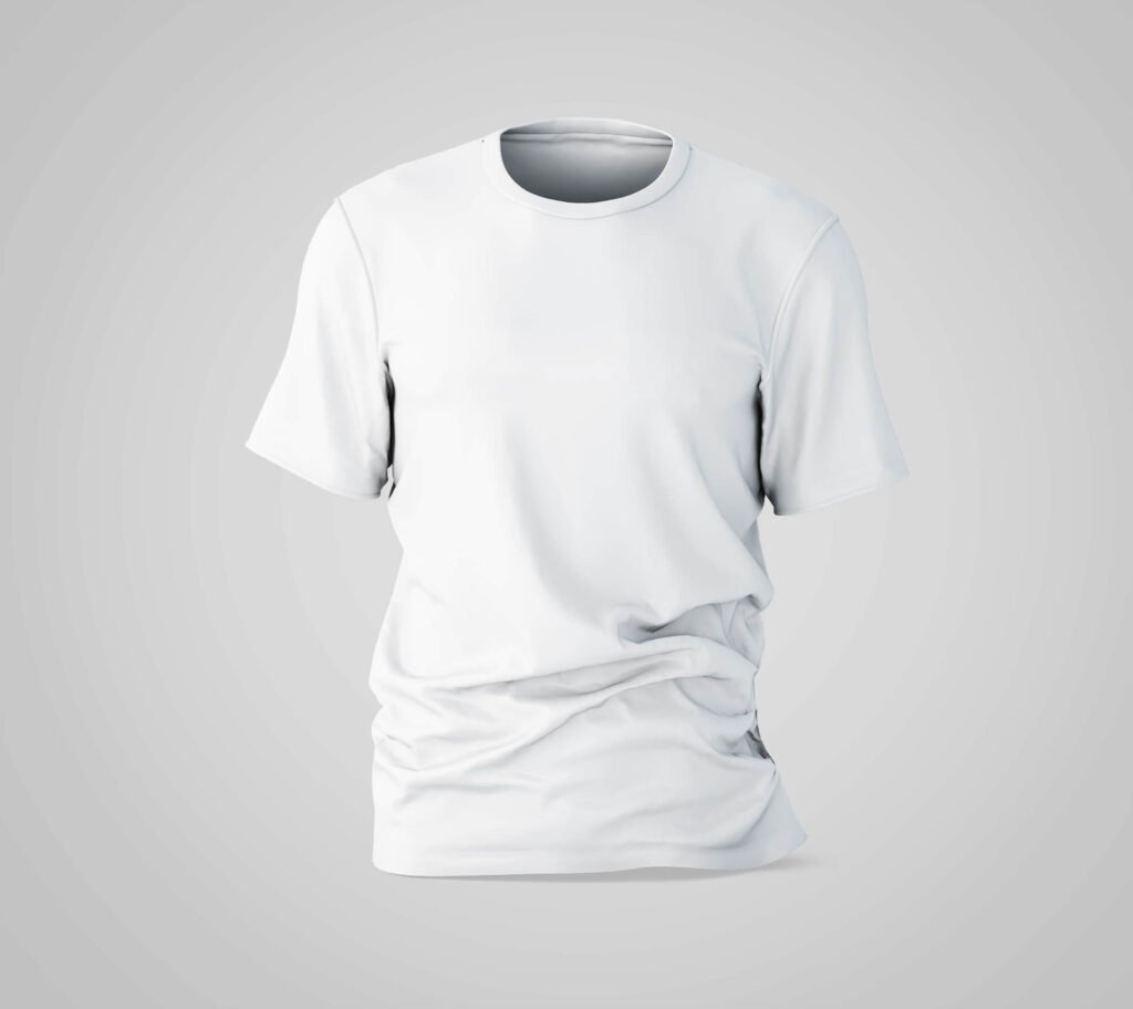 Blank Free Baseball T Shirt Mockup PSD Template